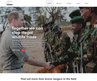 Unitedforwildlife.org(United for Wildlife) Screenshot