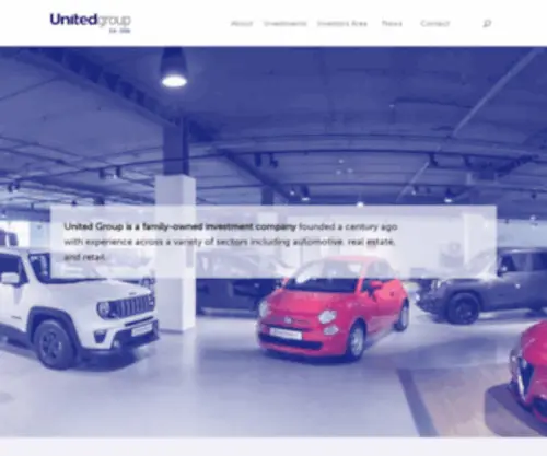 Unitedgroup.com.mt(The United Group of Companies) Screenshot