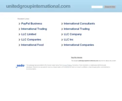 Unitedgroupinternational.com(Unitedgroupinternational) Screenshot