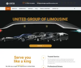 Unitedgroupoflimousine.com(United Group of Limousine) Screenshot