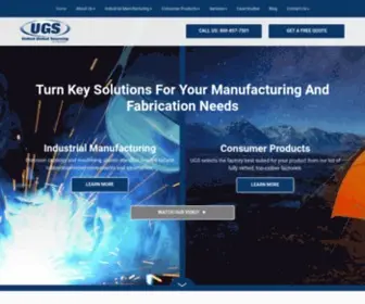 Unitedgs.com(United Global Sourcing) Screenshot