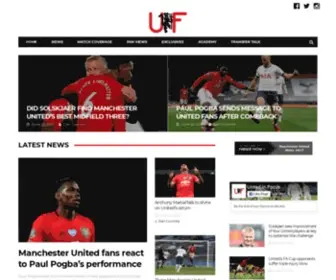 Unitedinfocus.com(Manchester United News) Screenshot