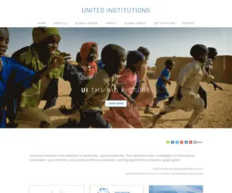 Unitedinstitutions.org(The United Institutions) Screenshot