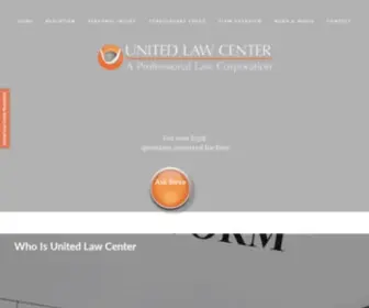 Unitedlawcenter.com(UnitedLawCenter) Screenshot