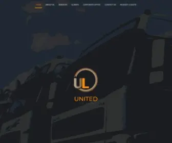 Unitedlogistics.in(United Logistics) Screenshot
