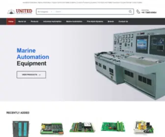 Unitedmarineservices.in(Marine Automation) Screenshot