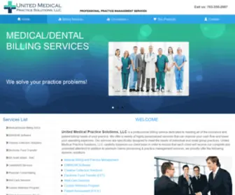 Unitedmedicalpracticesolutionsllc.com(United Medical Practice Solutions) Screenshot