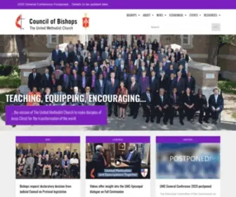 Unitedmethodistbishops.org(Council of Bishops) Screenshot