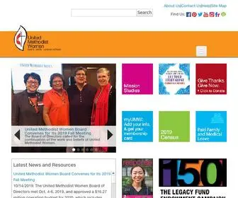 Unitedmethodistwomen.org(United Methodist Women) Screenshot