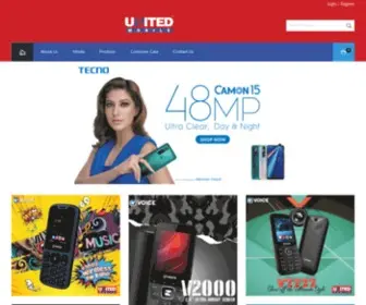 Unitedmobile.com.pk(Mobile Phones Prices) Screenshot