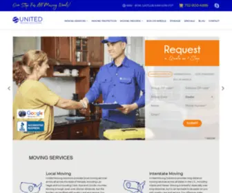 Unitedmovingsolutions.com(One Stop For All Moving Needs) Screenshot