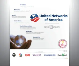 Unitednetworksofamerica.com(United Networks of America) Screenshot
