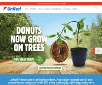 Unitedpetroleum.com.au(United petroleum) Screenshot
