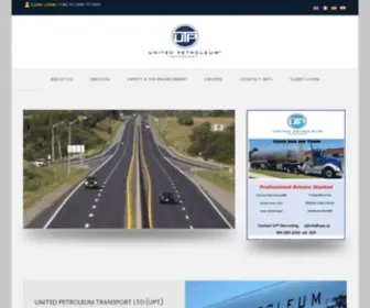 Unitedpetroleumtransport.com(United Petroleum Transport) Screenshot