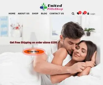 Unitedpillsshop.com(Get the ED medicine) Screenshot