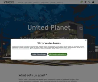 Unitedplanet.com(Enterprise portal software by experts) Screenshot