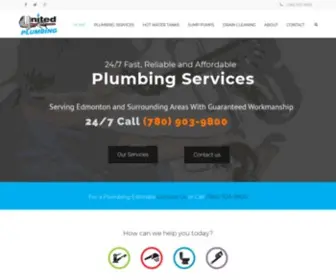 Unitedplumbing.ca(United Plumbing) Screenshot