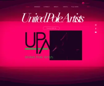 Unitedpoleartists.com(United Pole Artists) Screenshot