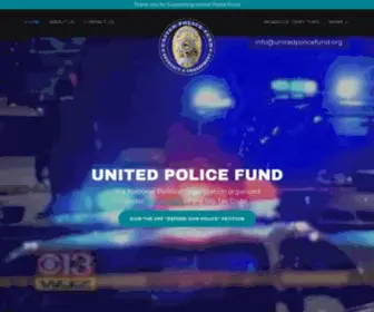 Unitedpolicefund.org(The UNITED POLICE FUND) Screenshot