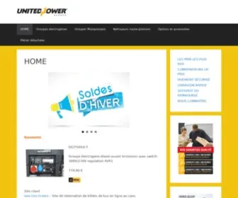 Unitedpower-Online.com(United Power Europe) Screenshot