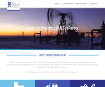 Unitedpp.com(Oil & Gas Production Company) Screenshot