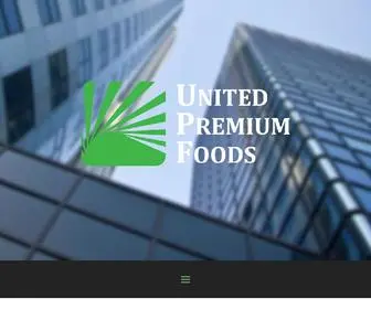 Unitedpremiumfoods.com(United Premium Food) Screenshot