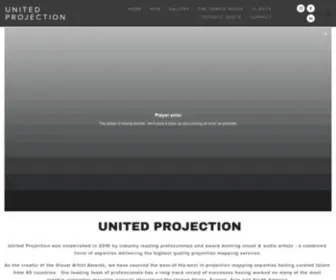 Unitedprojection.com(United Projection) Screenshot