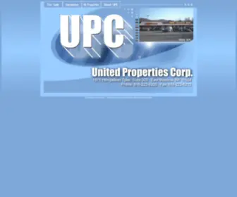 Unitedpropertiescorp.com(United properties) Screenshot