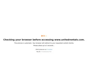 Unitedrentals.com(United Rentals) Screenshot