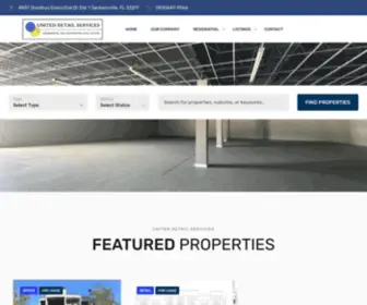 Unitedretailservices.com(United Retail Services) Screenshot