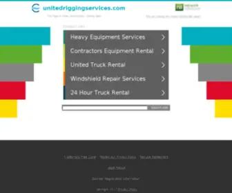 Unitedriggingservices.com(Unitedriggingservices) Screenshot