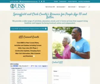 Unitedseniorservices.org(UNITED SENIOR SERVICES) Screenshot