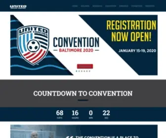 Unitedsoccercoachesconvention.org(United Soccer Coaches Convention) Screenshot