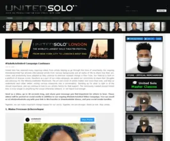 Unitedsolo.org(United Solo) Screenshot