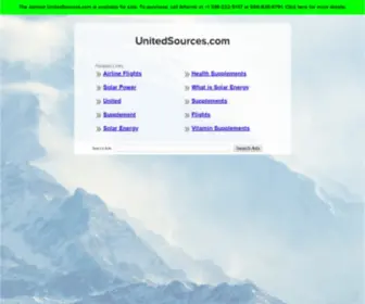 Unitedsources.com(Unitedsources) Screenshot