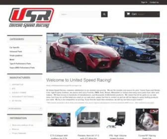 Unitedspeedracing.com(United Speed Racing) Screenshot