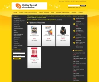 Unitedspinalstore.org(United Spinal Store) Screenshot