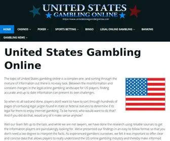 Unitedstatesgamblingonline.com(Unitedstatesgamblingonline) Screenshot