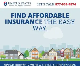 Unitedstatesinsurance.com(United States Insurance) Screenshot