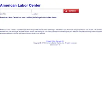 Unitedstatesjobs.net(MAJOR CITIES OF THE UNITED STATES JOBS) Screenshot