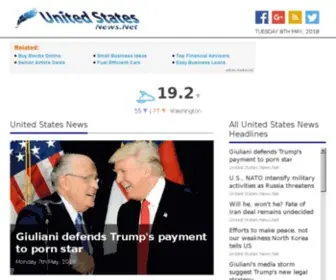 Unitedstatesnews.net(United States News) Screenshot