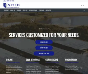 Unitedstr.com(United Structural Design Engineering) Screenshot