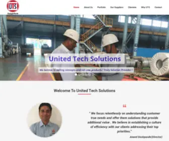 Unitedtechsolutions.in(United Tech Solutions) Screenshot