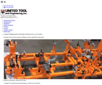 Unitedtleng.com(United Tool & Engineering) Screenshot