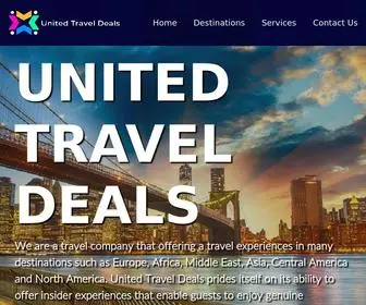 Unitedtraveldeals.com(United Travel Deals) Screenshot