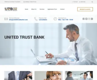 Unitedtrustbankci.com(UTB) Screenshot