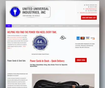 Uniteduniversal.com(United Universal Industries) Screenshot