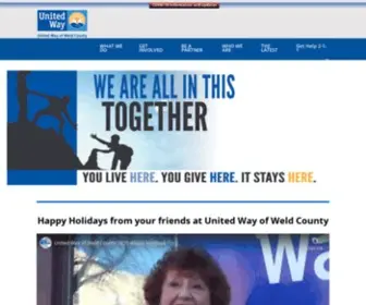 Unitedway-Weld.org(United Way of Weld County) Screenshot