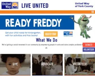 Unitedway-York.org(United Way of York County (PA)) Screenshot