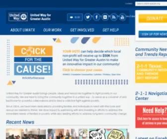 Unitedwayaustin.org(United Way For Greater Austin) Screenshot